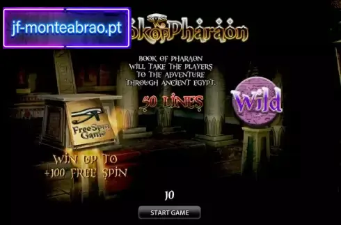 Cartea Faraonului HD Simboluri egiptene Book of Pharaon HD Slot Machine Tema