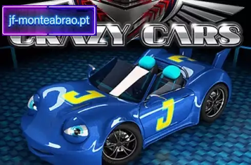 Imagini vizuale de curse de mașini nebune Crazy Cars Slot Racing Tema
