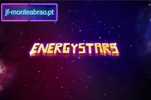 Interfața slotului Energy Stars care arată simboluri neon
