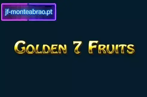 Golden 7 Fruits Simboluri Slot Masina de cazinou cu simboluri de fructe