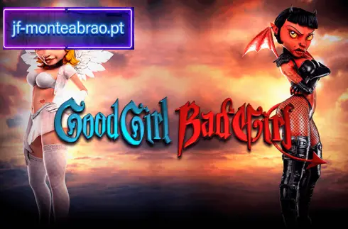 Good Girl Bad Girl Slot Interfață Ecranul jocului de slot Good Girl Bad Girl arătând personaje îngeri și demoni