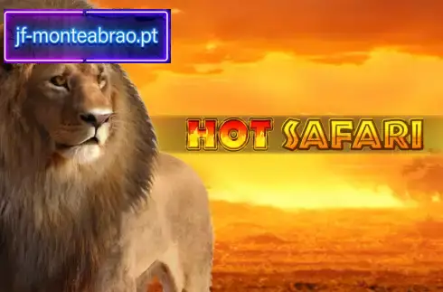 Hot Safari Slot Machine Reel care arată simboluri de leu