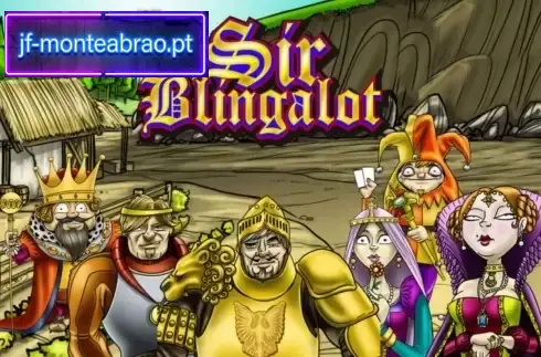 Personajul Slot Machine Sir Blingalot