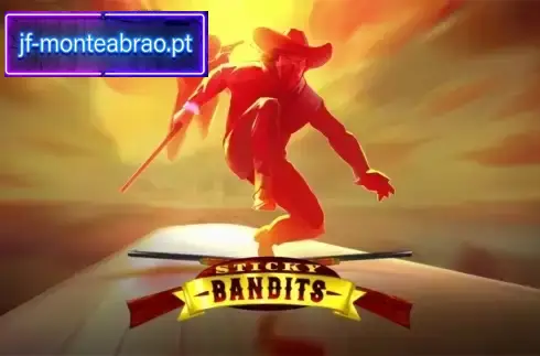 Ecranul jocului de slot Sticky Bandits care arată simboluri sălbatice masive